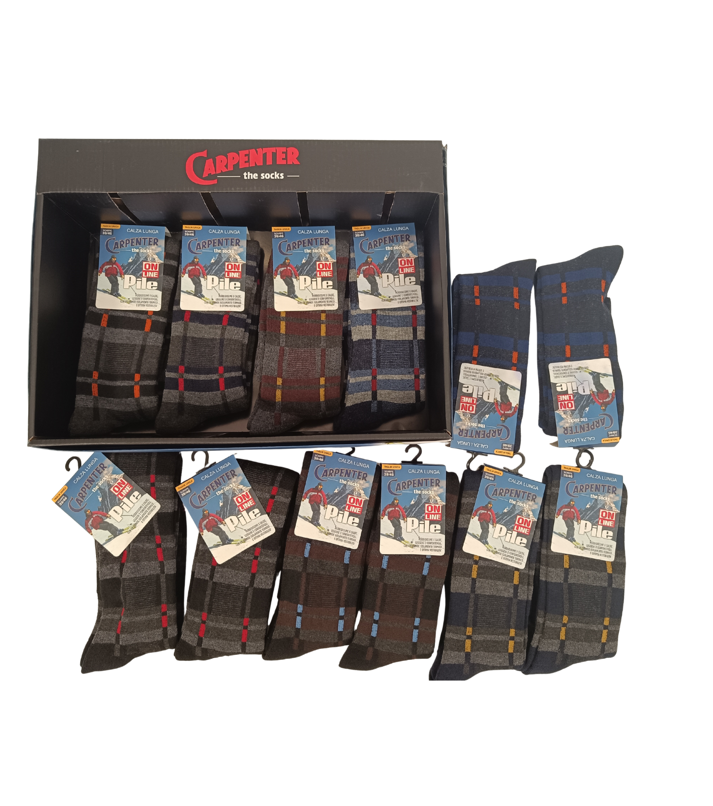 CALZINO LUNGO UOMO 0635 HOCKEY PILE Tellini S.R.L. Velkoobchodní oblečení